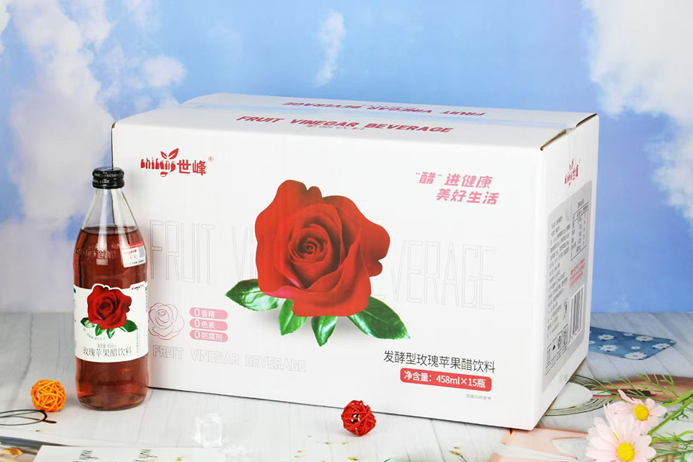 发酵型红玫瑰苹果醋